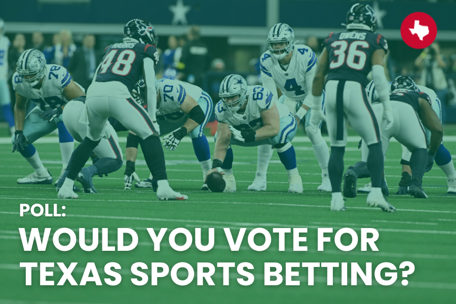 New Poll: 67% of Texas Voters Favor Sports Betting Legalization