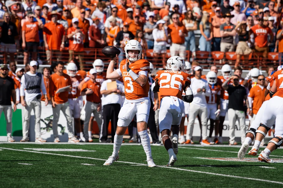 Texas Longhorns Quarterback Quinn Ewers